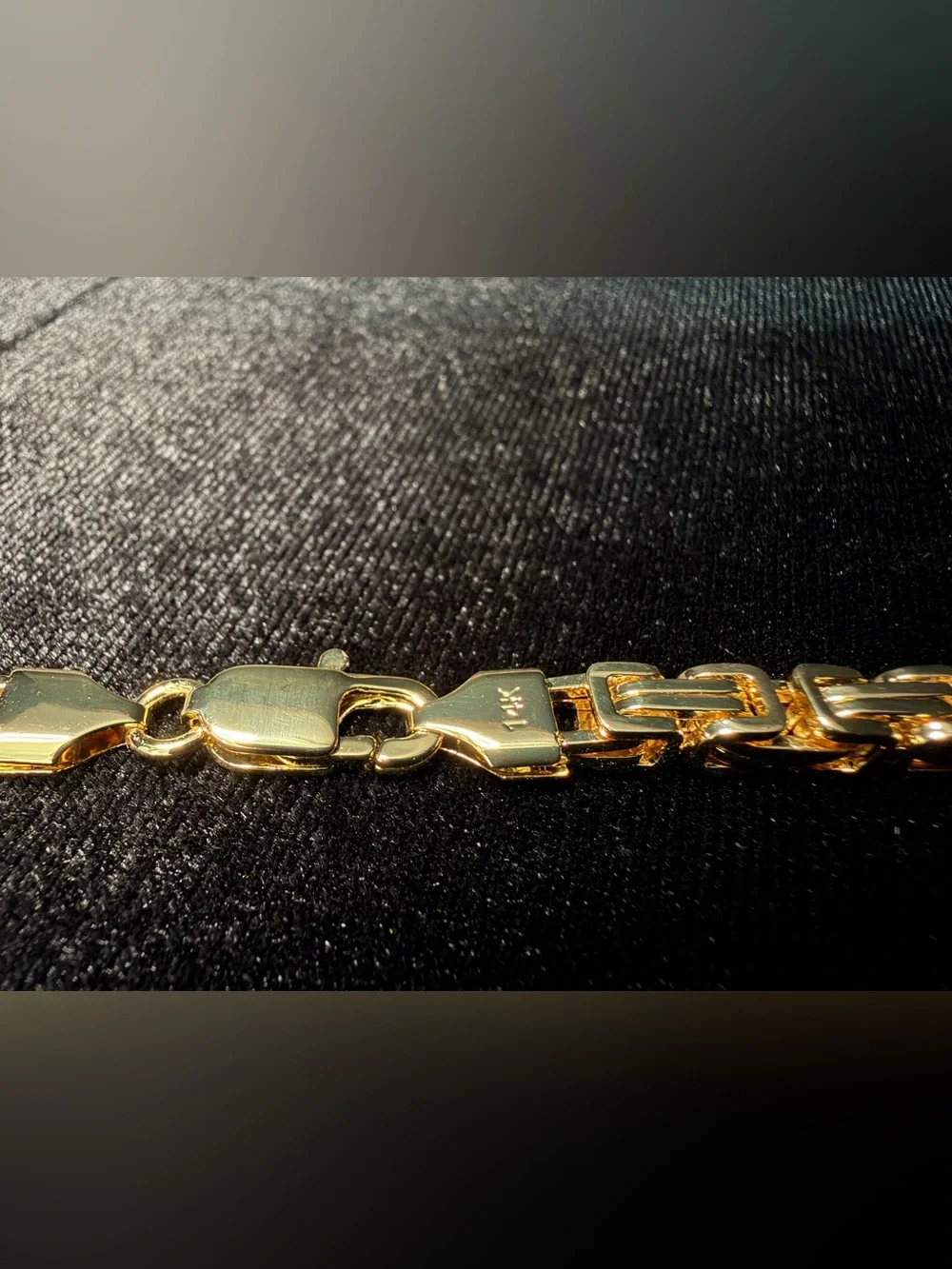 Byzantine 14K Stamped Gold Filled 24in 5MM Necklace. Heavy Duty piece. Brand New
